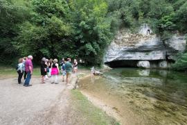 Photo : Céline Lecomte / Source de la Douix à Châtillon-sur-Seine